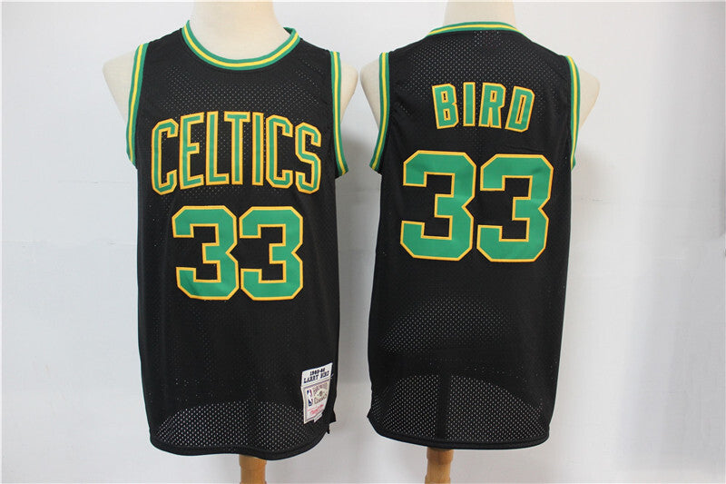 Boston Celtics #33 Larry Bird Celtics 33 # Black Classic Retro Limited Edition Jersey