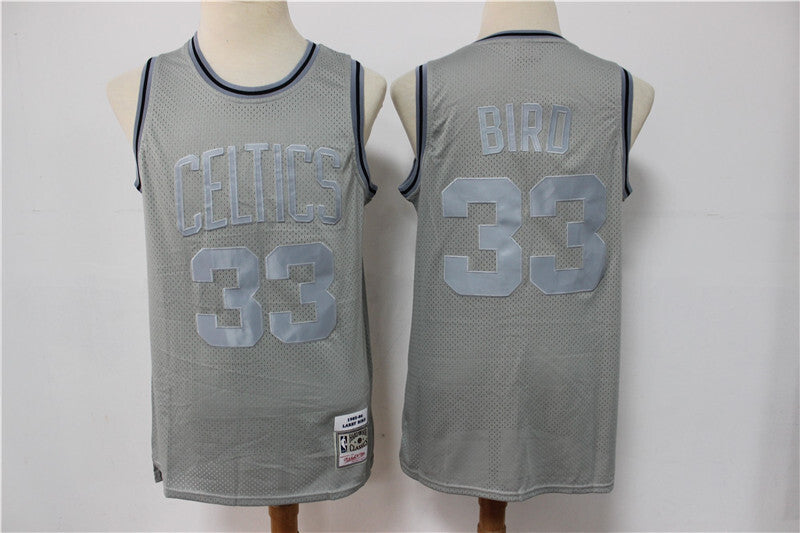 Boston Celtics #33 Larry Bird Celtics 33 # Gray Retro Limited Edition Jersey -- Edition