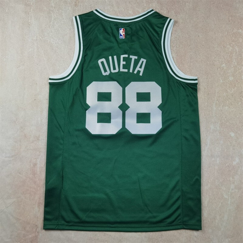 Boston Celtics#88 Neemias Queta Hot Press Celtics Style 5