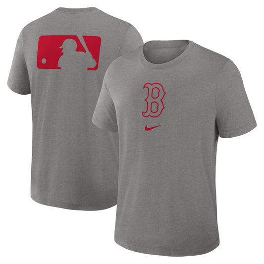 Boston Red Sox Grey Early Work Tri-Blend Dri-FIT T-Shirt