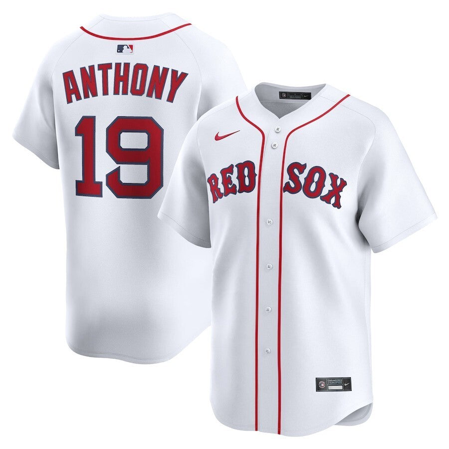 Boston Red Sox #19 Roman Anthony Home Limited Player Jersey - White