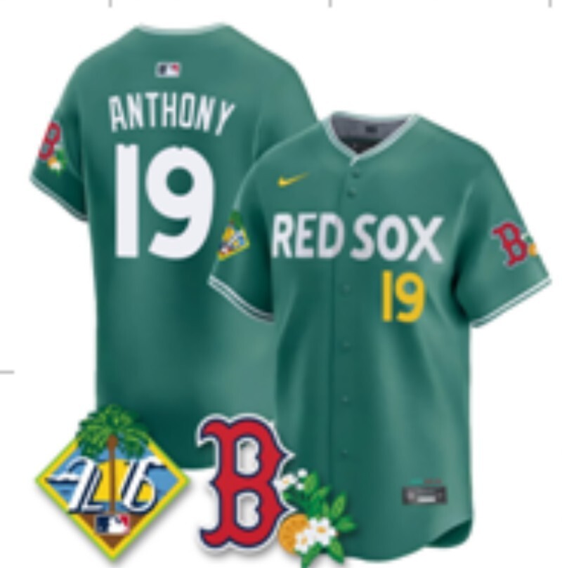Boston Red Sox #19 Roman Anthony Style 2
