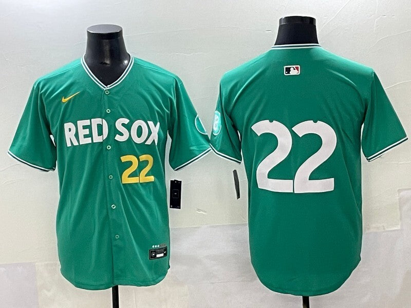 Boston Red Sox #22 Garrett Whitlock Red Sox Collaboration Style 1