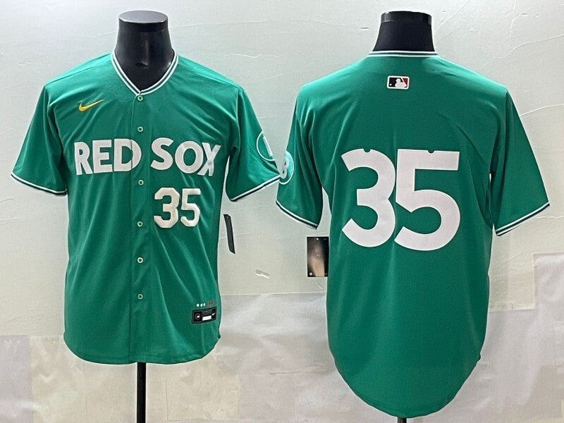 Boston Red Sox #35 Red Sox Collaboration Style 2