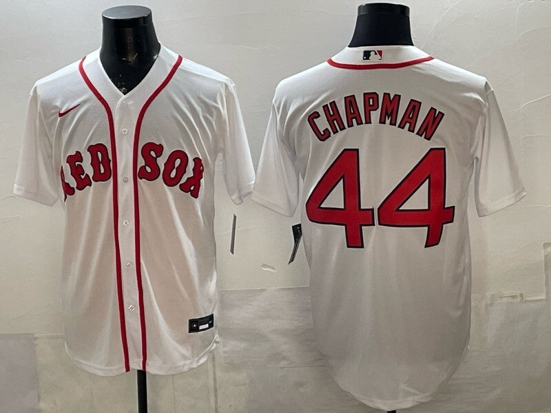 Boston Red Sox #44 Aroldis Chapman Red Sox Adult Style 2