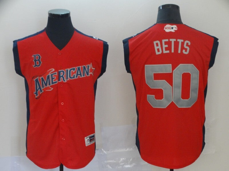 Boston Red Sox #50 Mookie Betts
