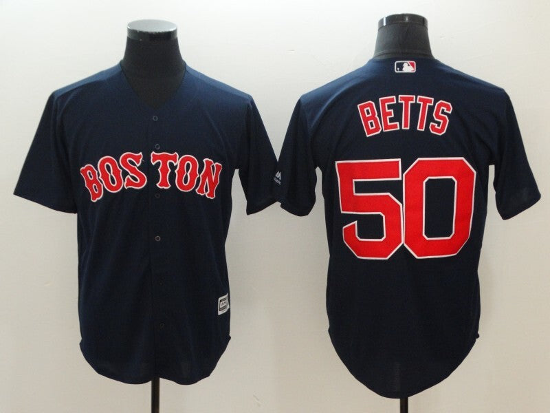 Boston Red Sox #50 Mookie Betts Style 2
