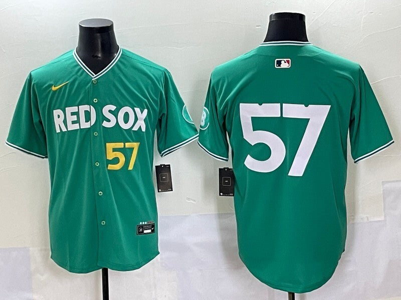 Boston Red Sox #57 Red Sox Collaboration Style 1