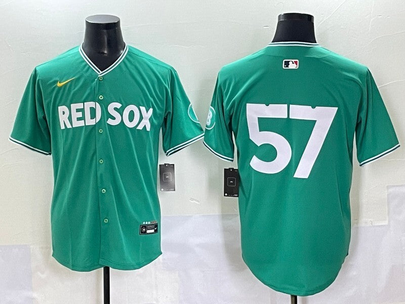 Boston Red Sox #57 Red Sox Collaboration Style 2
