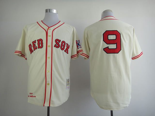 Boston Red Sox #9 Style 2