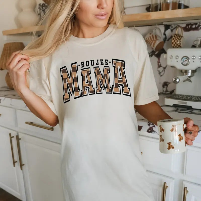 Boujee Mama DTF Transfers - THIS IS NOT A SHIRT Hoodie, Sweatshirt | WearSparks.com