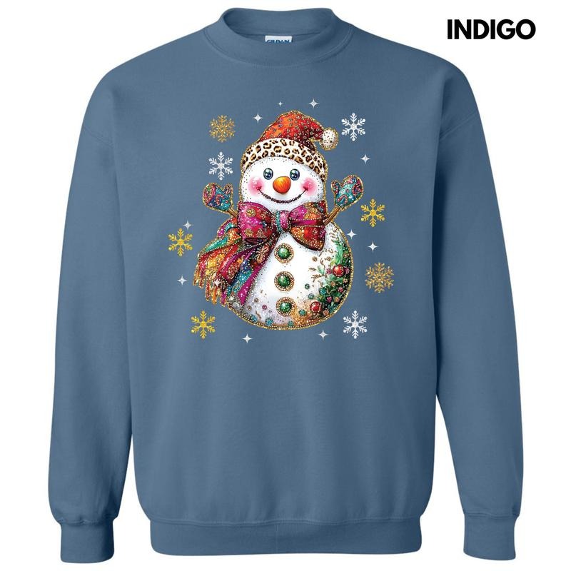 Boujee Snowman Sweatshirt 'NLB' T-Shirts, Hoodie | WearSparks.com