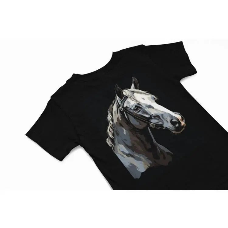 Boulonnais Horse T-Shirt, Horse breed tee, Equus caballus t shirt, Equestrian t shirt, Horse lover gift, wild Horse Tee,...