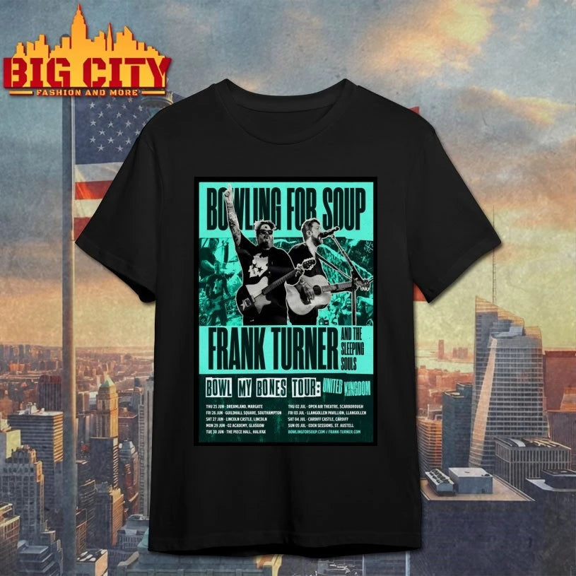 Bowling For Soup Bowl My Bones 2026 Tour UK Poster shirt