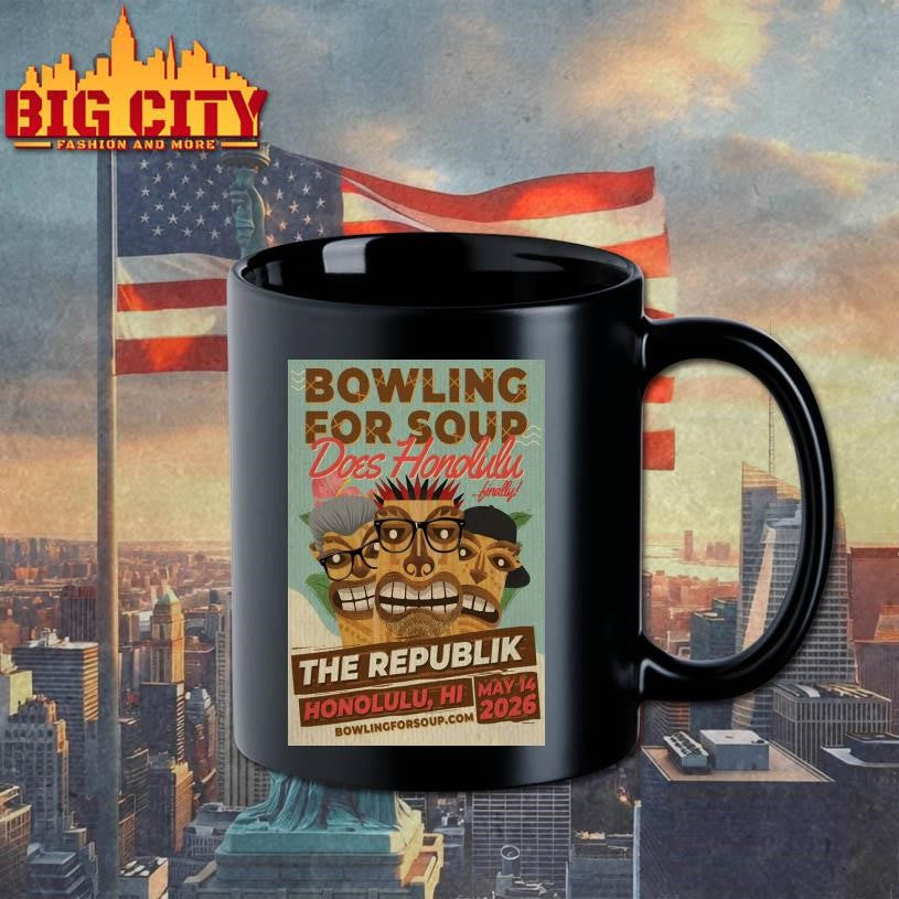Bowling For Soup Honolulu HI Event May 14 2026 Poster Shirt