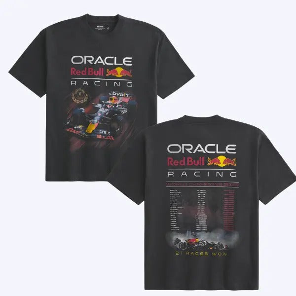 Boxy Heavyweight Oracle Redd Bull Racing Graphic Shirt Hoodie, Sweatshirt | WearSparks.com
