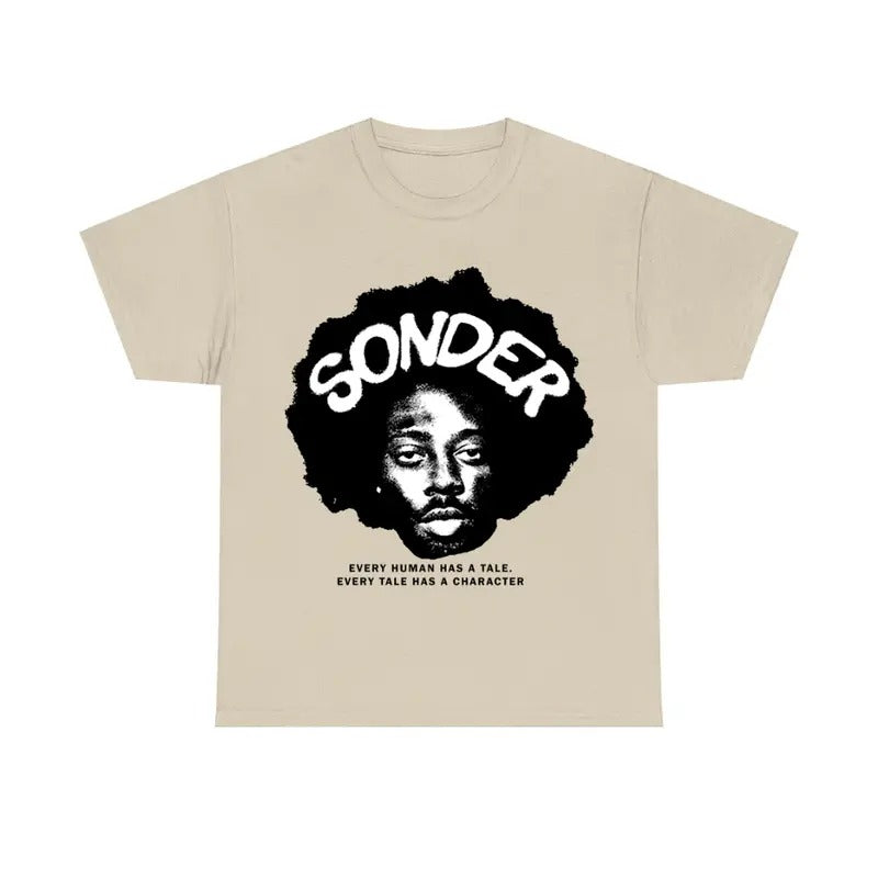 Boxy fitted Brentt Sand Tee Sonder Faiyazz Shirt Hoodie, Sweatshirt | WearSparks.com