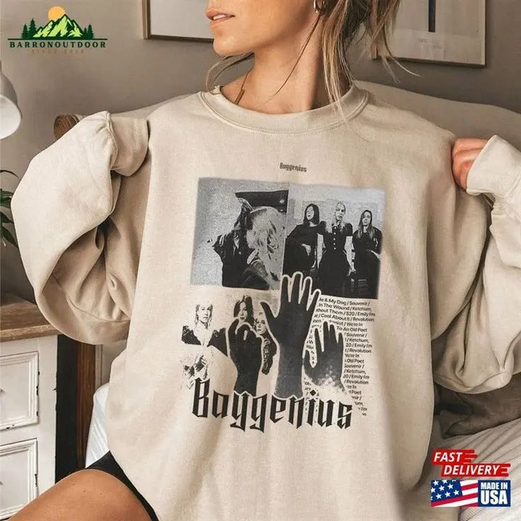 Boygenius Fan Sweatshirt Reset Tour 2023 Sweatshirt Band Unisex T-Shirts, Hoodie | WearSparks.com