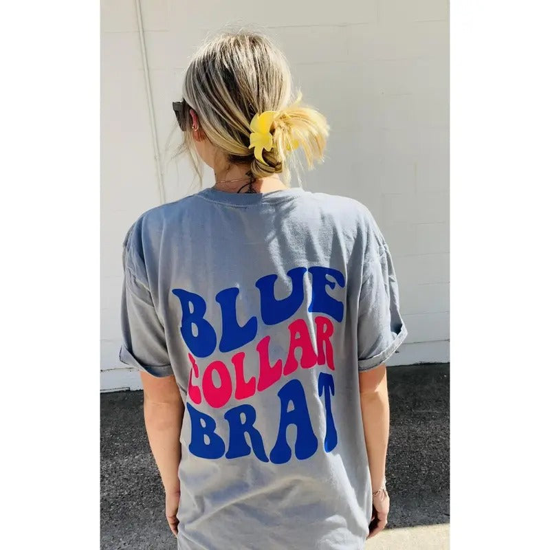 Brat Graphic Short Sleeve Top, shirt hot tiktok trend 2024 Hoodie, Sweatshirt | WearSparks.com