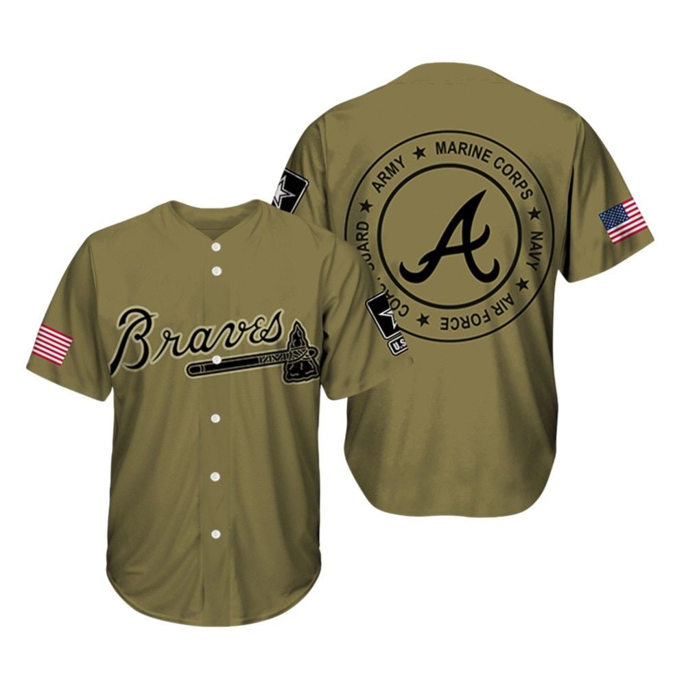 Braves Military Appreciation Night 2025 Jersey - Grishko.com T-Shirts, Hoodie, Sweatshirt | WearSparks.com (Image 2)