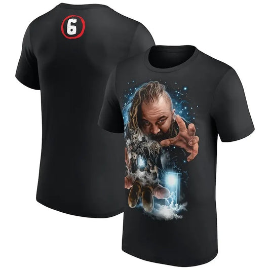 Bray Wyatt Double Sided Graphic T-Shirt, The Fiend Bray Wyatt Portrait Shirt, Professional Wrestler Fan Gift For Men...