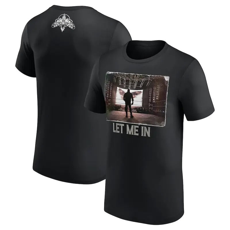 Bray Wyatt Let Me In Double Sided Graphic T-Shirt, Photo Legacy Collection Shirt, Professional Wrestler Fan Gift For Men...