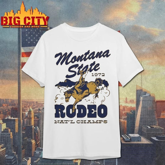 Brenna Greene Montana State 1972 Rodeo Nat’l Champs shirt