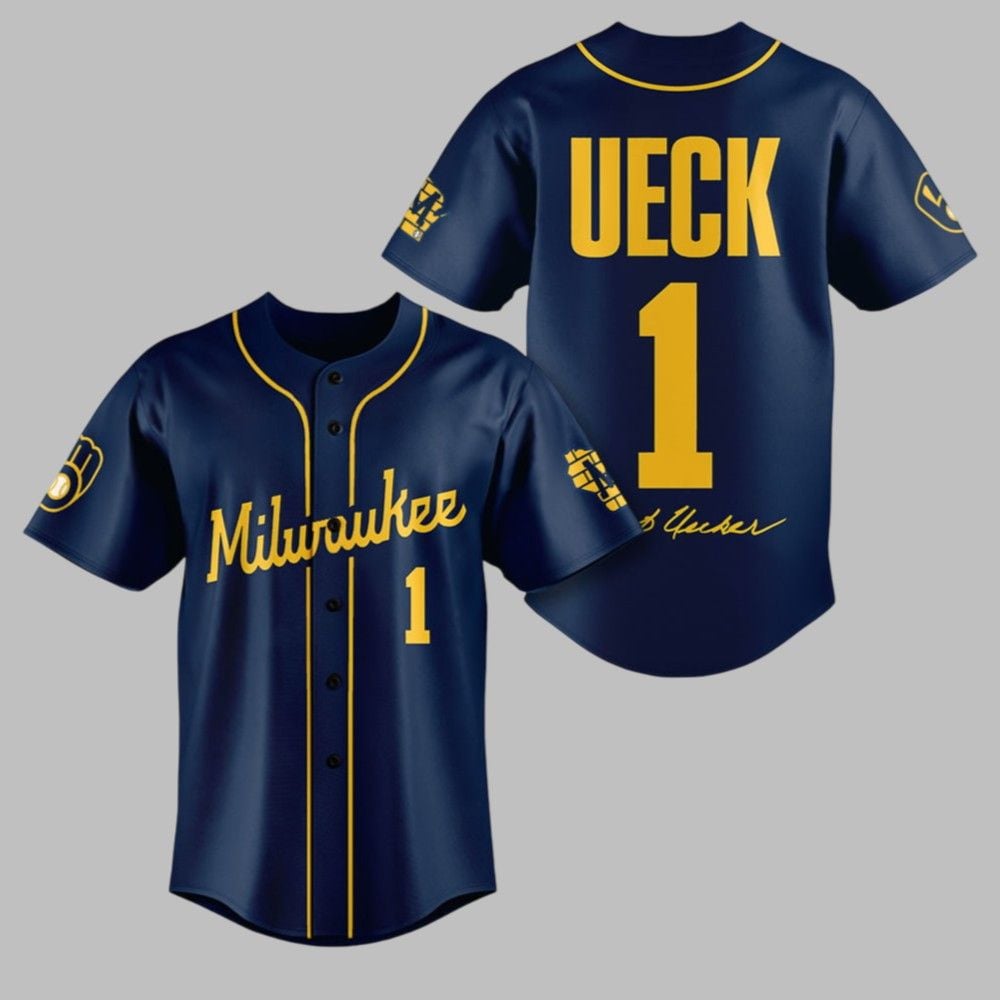 Brewers Bob Uecker Signature Baseball Jersey - Grishko.com T-Shirts, Hoodie, Sweatshirt | WearSparks.com (Image 1)