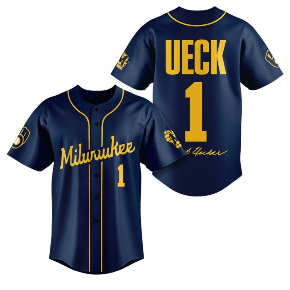 Brewers Bob Uecker Signature Baseball Jersey - Grishko.com T-Shirts, Hoodie, Sweatshirt | WearSparks.com (Image 2)