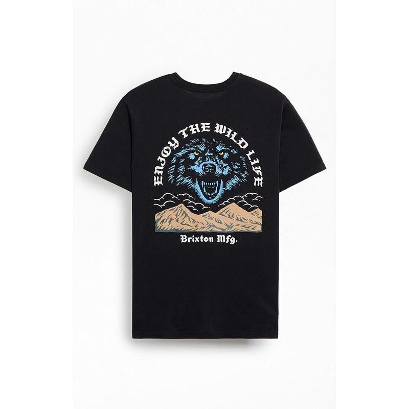 Brixton Men's Mercy T-Shirt - Multicolor Hoodie, Sweatshirt | WearSparks.com