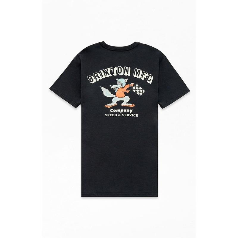 Brixton Men's Wynmore Tailored T-Shirt - Multicolor Hoodie, Sweatshirt | WearSparks.com