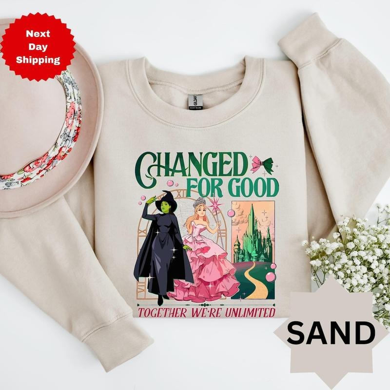 Broadway Fan Favorite Wicked Sweatshirt, Featuring Defy Gravity T-Shirts, Hoodie | WearSparks.com