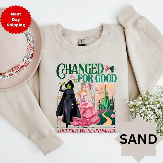 Broadway Fan Favorite Wicked Sweatshirt, Featuring Defy Gravity T-Shirts, Hoodie | WearSparks.com