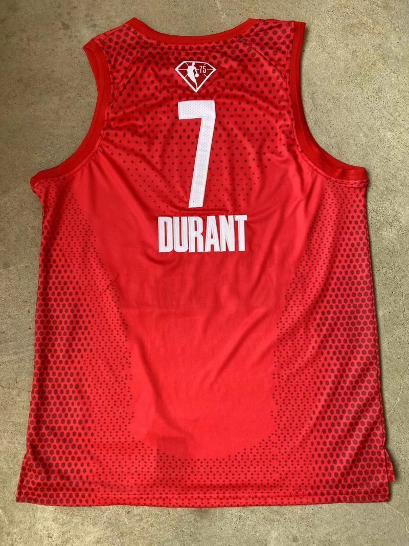 Brooklyn Nets #7 Kevin Durant 2022 Nets 7 All-Star Style 2