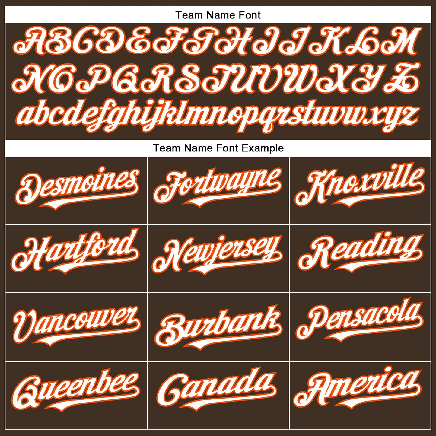 Custom Brown White-Orange Authentic Baseball Jersey