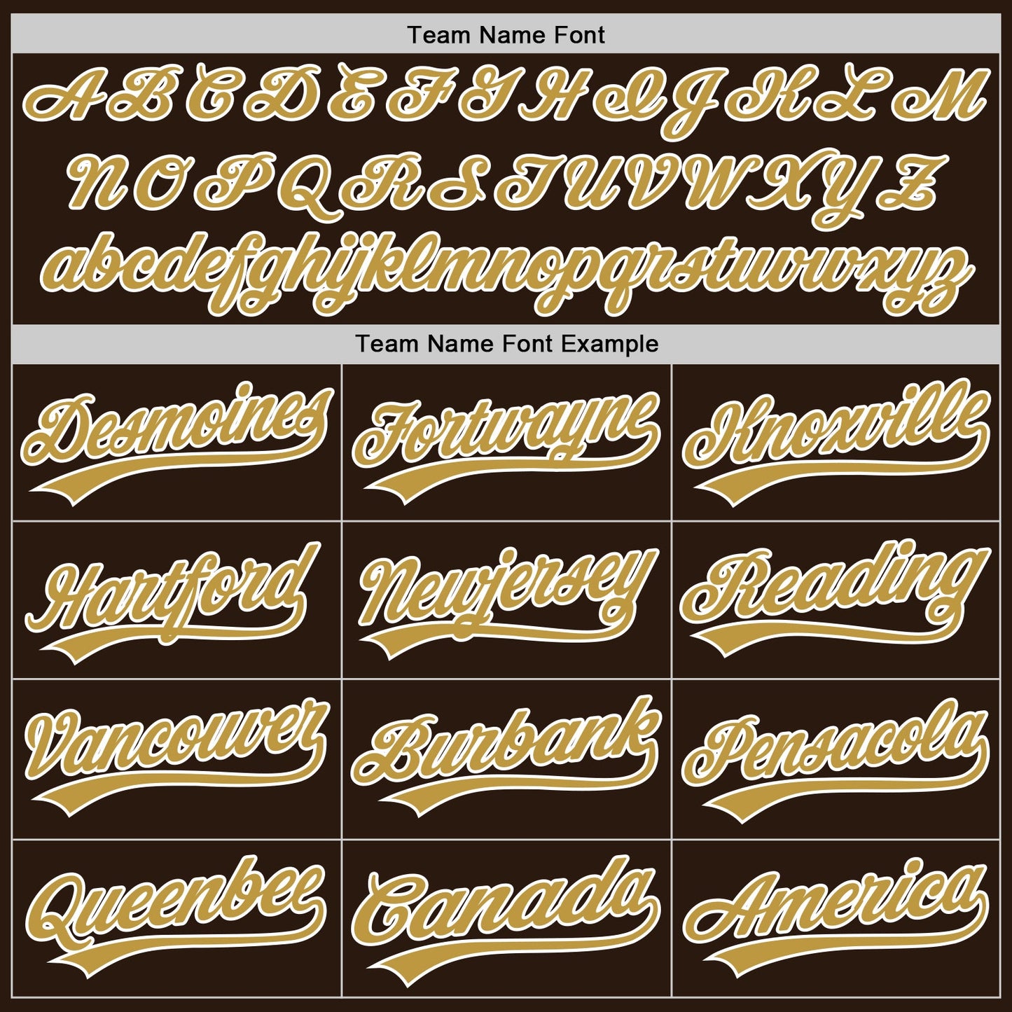 Custom Brown Old Gold-White Authentic Baseball Jersey