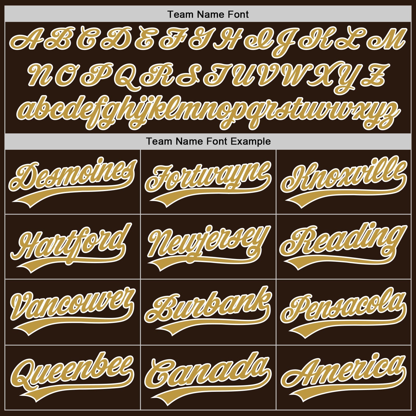 Custom Brown Old Gold-White Authentic Baseball Jersey
