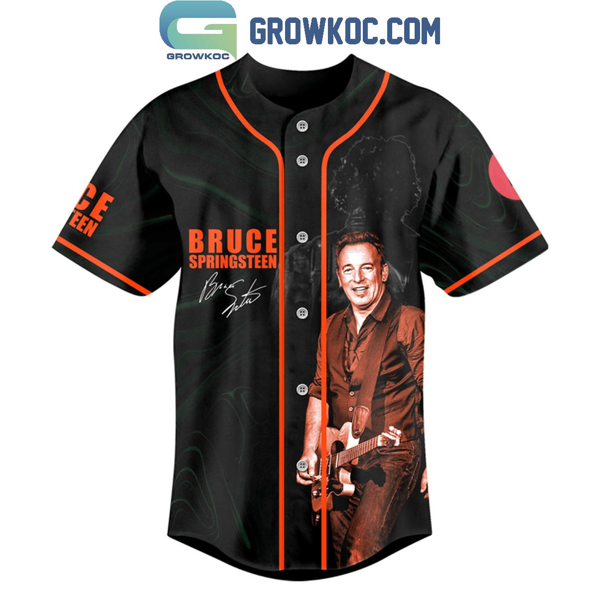 Bruce Springsteen And E Street Band Tour 2024 Schedule Personalized Baseball Jersey