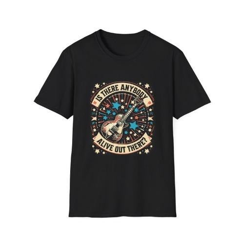 Bruce Springsteen E Street Band T Shirt Is Anybody Alive Out There Rock n Roll Vintage Retro Unisex Softstyle T-Shirt...