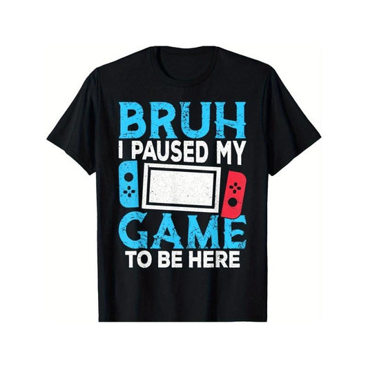 Bruh Gamer, Video Game Funny Gaming T-Shirt for Men Women, Unsex Trendy Tops Crew Neck Tee, Comfort Street Style Tee,...