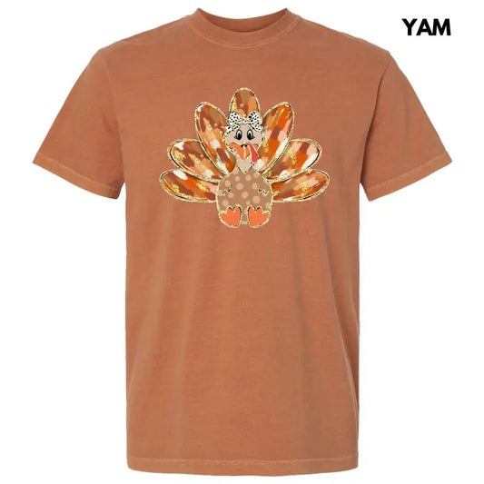Brushstroke Autumn Turkey Comfort Colors T-Shirt 'NLB' Hoodie, Sweatshirt | WearSparks.com