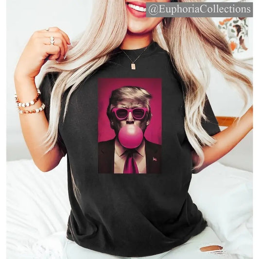 Bubble Gum #Trump Shirt, #Donald.Trump 2024 Sweatshirt, Vote for #Trump, Political Election Day, Make America Great Again...
