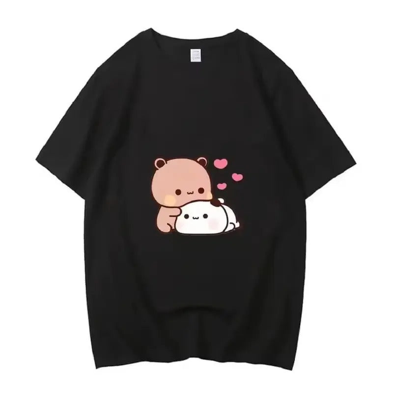Bubu Dudu High Quality EU Size Vintage Graphic T-Shirt Funny Anime Men Top Graphic Comic Manga Unisex Summer Clothes...