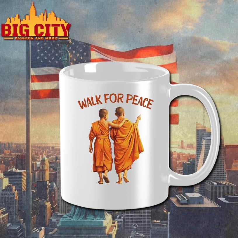 Buddhist Monk Walk For Peace shirt