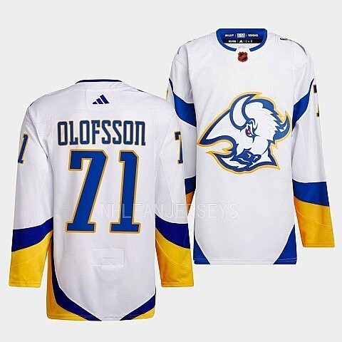 Buffalo Sabres #71 victor-olofsson-white-2022reverse-retro-2.0-authentic-primegreen-jersey_conew1