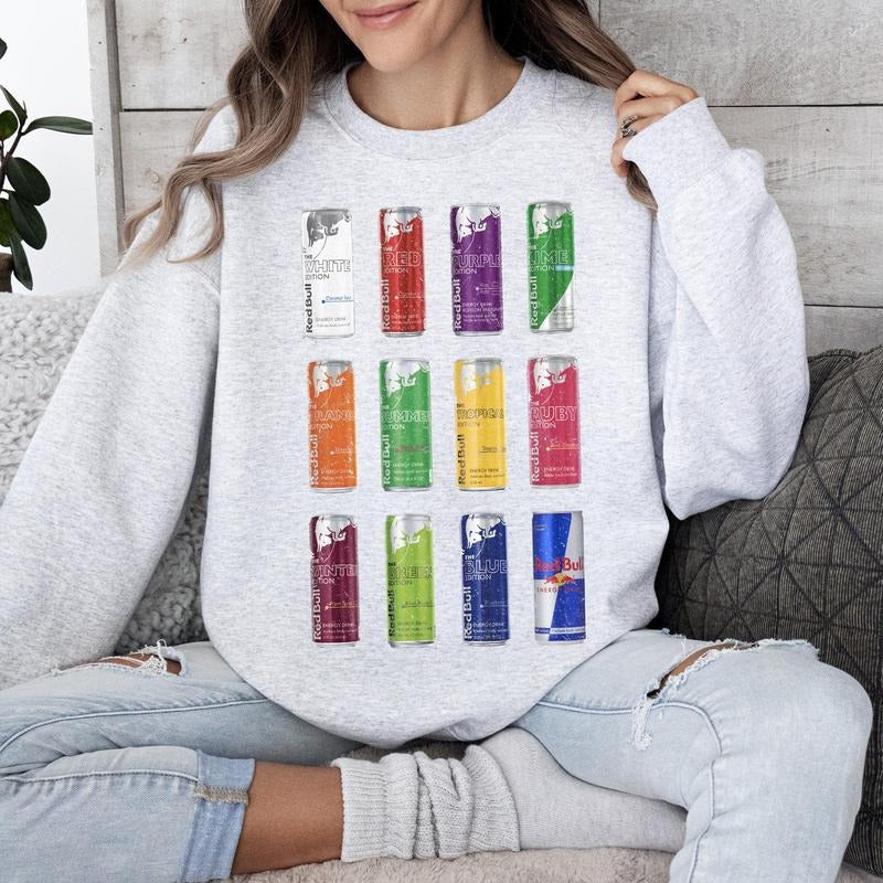 Bull Energy Drink, Photo Grid Sweatshirt, Trend T-Shirts, Hoodie | WearSparks.com