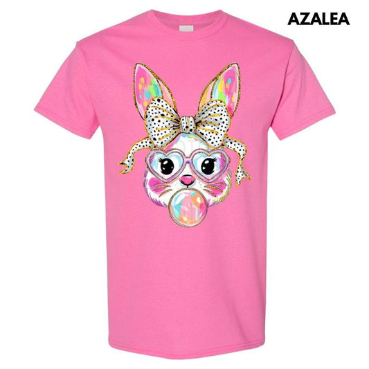 Bunny Coquette Brushstroke Gildan Short Sleeve T-Shirt Hoodie, Sweatshirt | WearSparks.com
