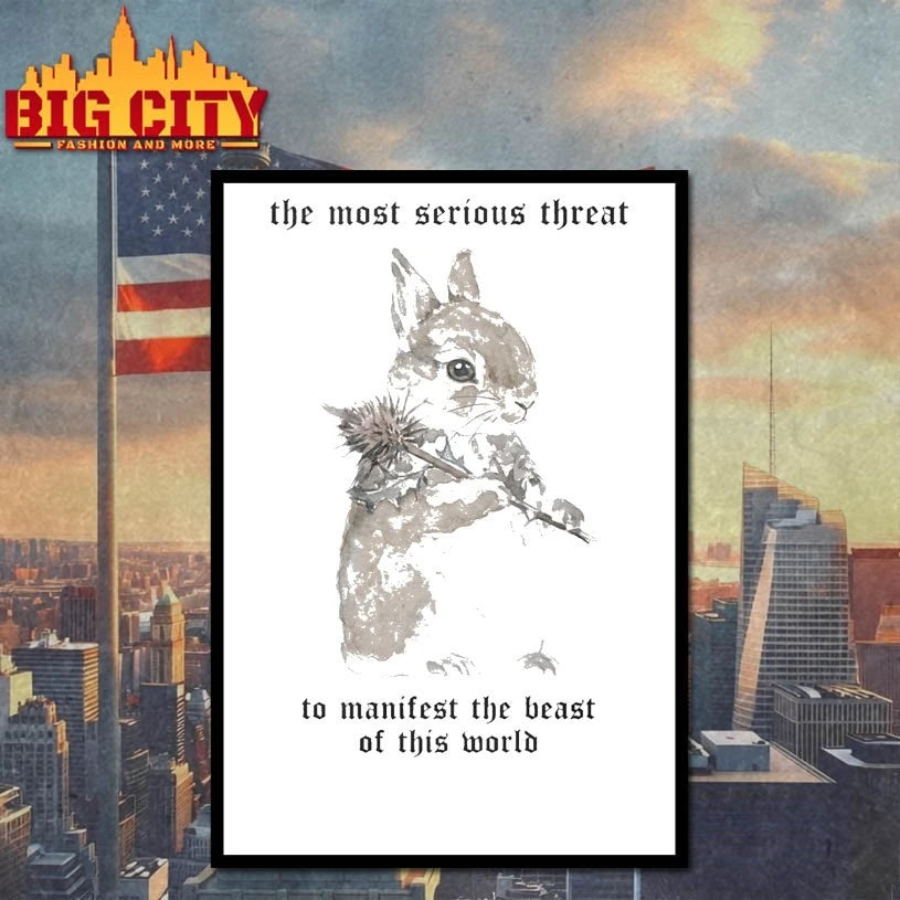 Bunny We Must Remain Whimsical To Survive The Horrors Of This World shirt