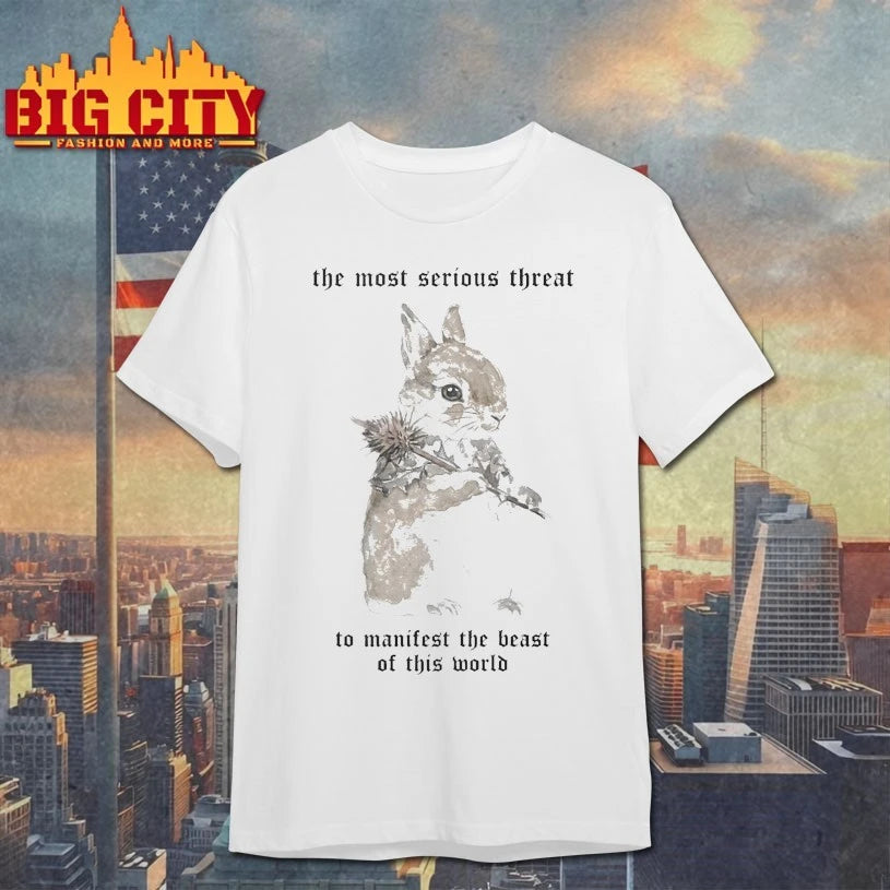 Bunny We Must Remain Whimsical To Survive The Horrors Of This World shirt