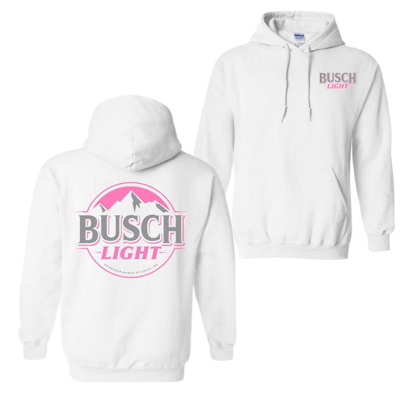 Busch Light 2 Side Hoodie, Busch Light Hoodie For Men And Women, Trendy Hoodie T-Shirts, Sweatshirt | WearSparks.com